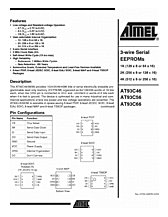 DataSheet AT93C56 pdf